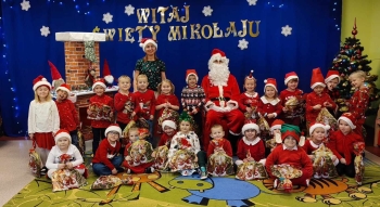 Św. Mikolaj odwiedził grupę Żabki