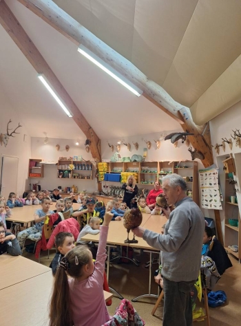 Biedronki i Pszczółki na wycieczce w ramach projektu SmartPrzedszkolaki