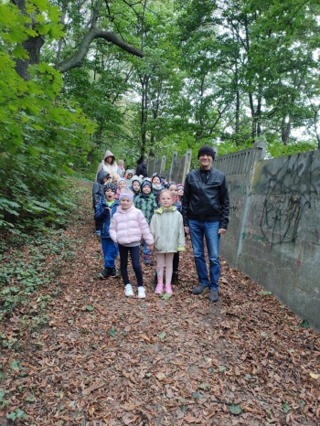 Wspólne zejście z góry i powrót do pzredszkola