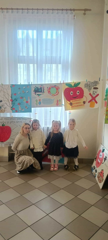 Uczestnicy konkursu wraz z opiekunem