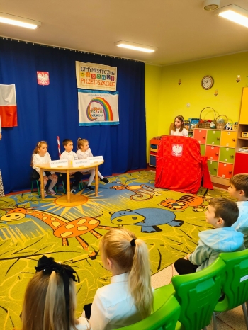 Wypowiedzi dzieci podczas obrad