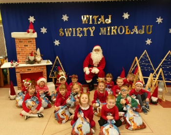 Mikołajki w grupie Jeżyków