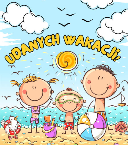 ŻYCZYMY SŁONECZNYCH WAKACJI...